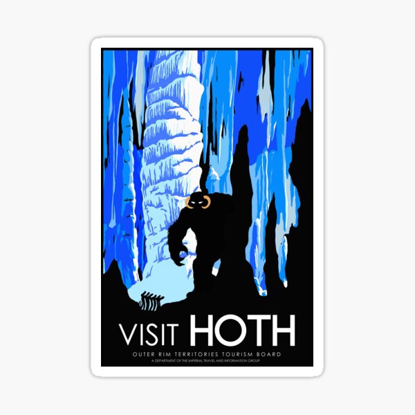 Visit HOTH Sticker