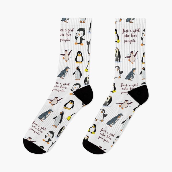 Item preview, Just a Girl Who Loves Penguin designed and sold by infazbdeen.