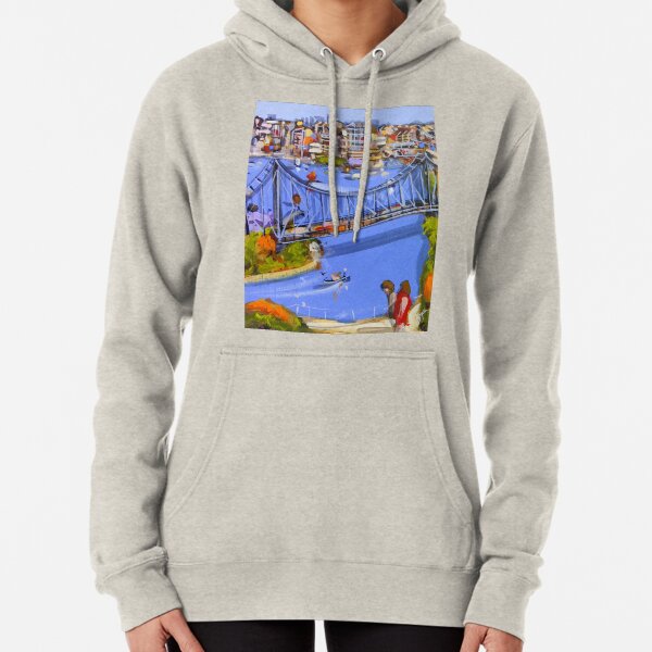 Story of a river Pullover Hoodie