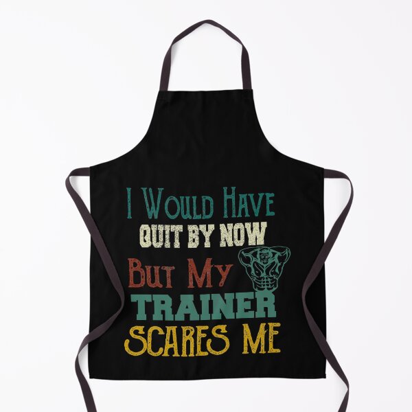 Item preview, Would Have Quit By Now But My Trainer Scares Me - Gym shirt, Workout shirt, Funny workout shirt, Booty day, Funny gym designed and sold by ilias13.