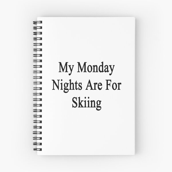 Item preview, My Monday Nights Are For Skiing  designed and sold by supernova23.