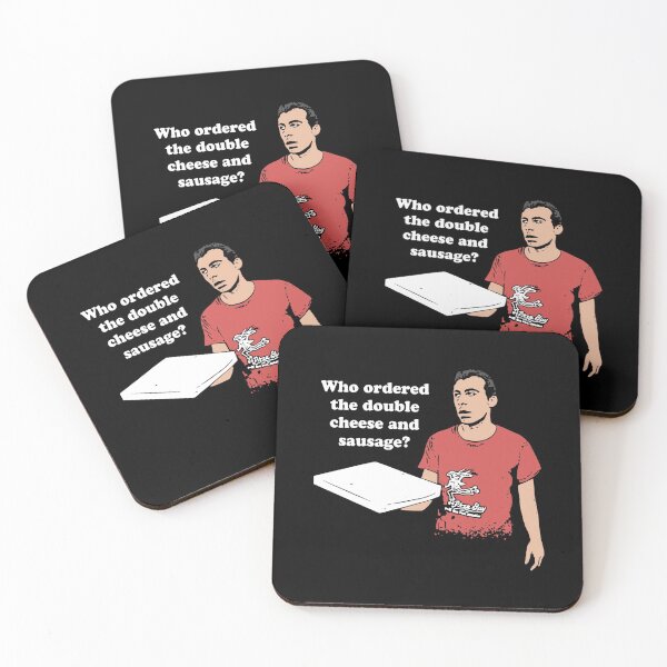Item preview, Fast Times At Ridgemont High Who Ordered The Double Cheese And Sausage Shirt, 80S Movies Sticke designed and sold by deestell.