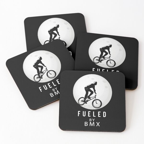 Item preview,  Man with a Bike On The Moon - Fueled By Bmx designed and sold by medbdj.