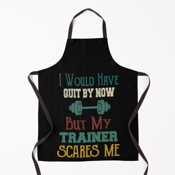 Item preview, Would Have Quit By Now But My Trainer Scares Me - Gym shirt, Workout shirt, Funny workout shirt, Booty day, Funny gym designed and sold by ilias13.