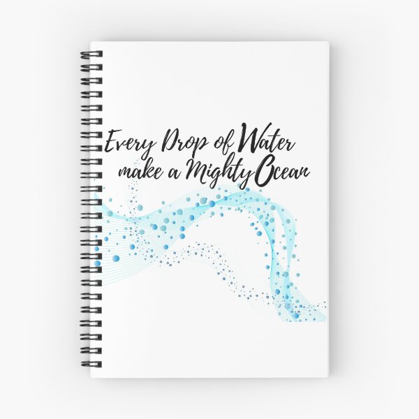Item preview, Every drop of water make a mighty Ocean designed and sold by AIOSG.