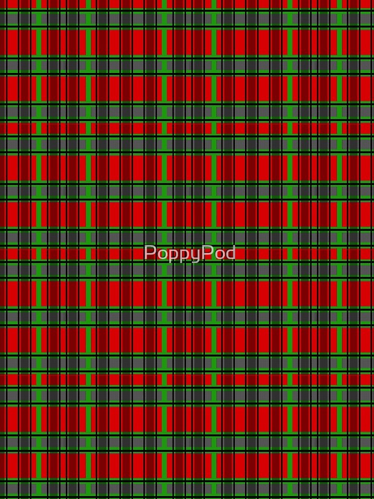 Christmas Tartan by PoppyPod