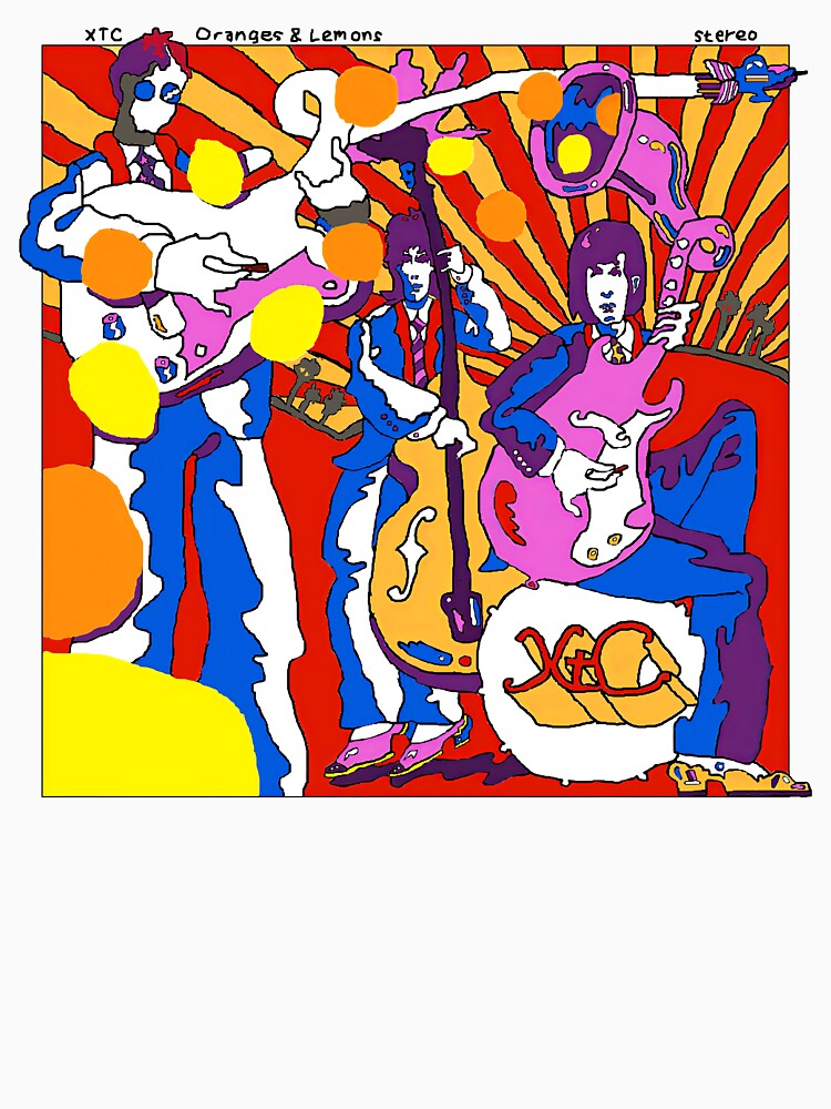 "XTCOrangesandLemons" Tshirt for Sale by JooHeer Redbubble xtc