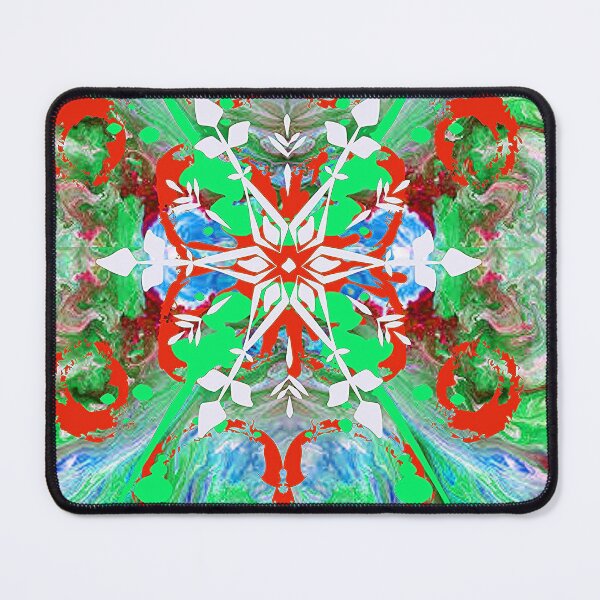 Item preview, Psychedelic Wacky Botanical Colorful Pattern, nr 3, Graphic Psychedelic Abstract Art, Inspired by Nature-floral abstract art, Graphic Psychedelic Abstract Art, Inspired by Nature-floral abstract art designed and sold by Adri Barnard.