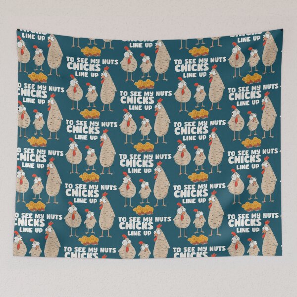 Item preview, Chicks Line Up To See My Nuts designed and sold by darrengrealish.