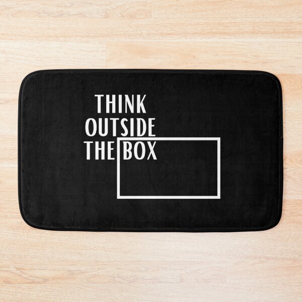 Item preview, Think outside the box bullet journal sticker designed and sold by lucomini.