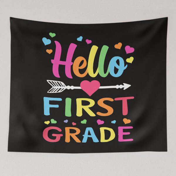 Item preview, Hello 1St Grade Back To School First Grade Teachers Students  designed and sold by MoranTyler969.