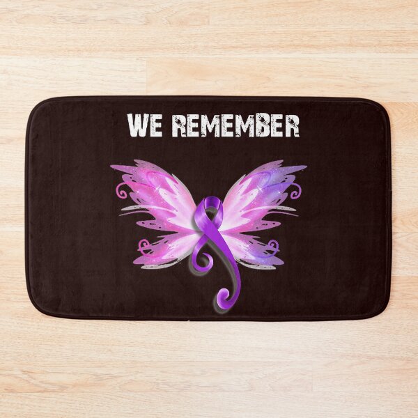 Item preview, We Remember Overdose Awareness Day Purple Ribbon designed and sold by TheHumbleLemon.