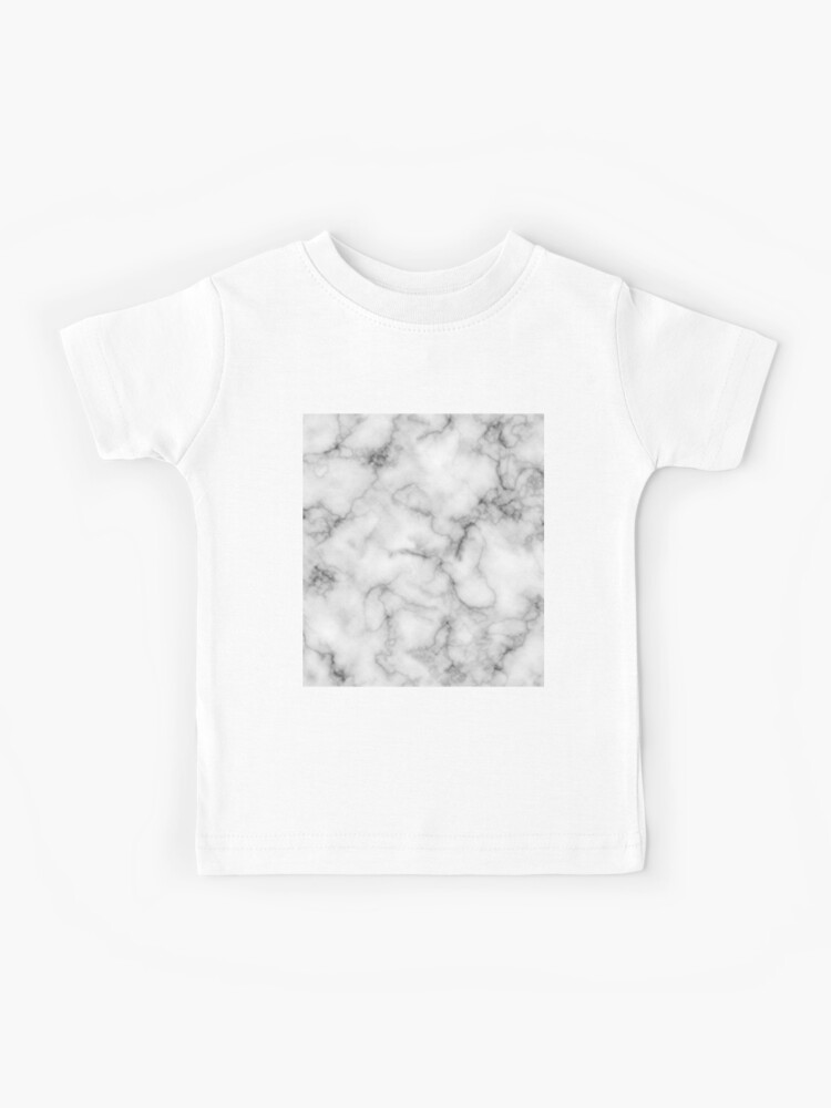 Black & White Marble Print Design! | Kids T-Shirt
