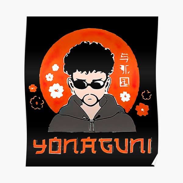 Bad Bunny Yonaguni X Itachi Art Mashup Tee Anime Men Tshirt