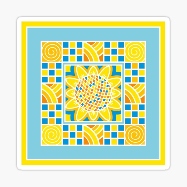 Sunflower Sticker