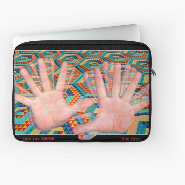 Just say Know Laptop Sleeve