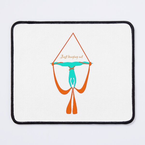 Item preview, Just hanging out funny aerial silk pun joke designed and sold by -Lily-Anne-.
