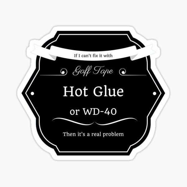 Super glue super hero hero funny glue pun cartoon' Sticker