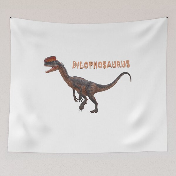 Item preview, dilophosaurus dinosaur pre historic reptile designed and sold by mowafak younis.