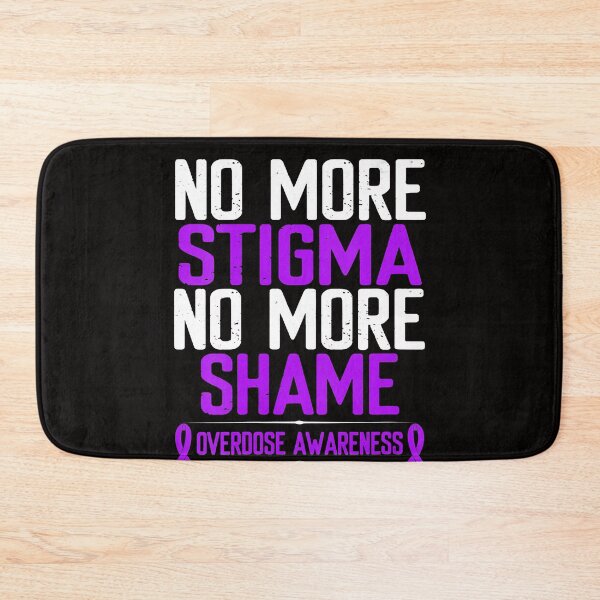 Item preview, Womens Overdose Awareness No more stigma shame   Ribbon designed and sold by TheModernGeekSt.