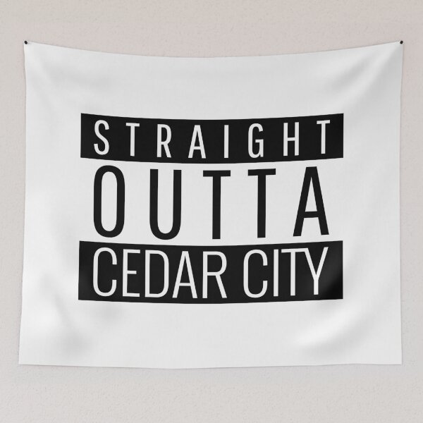 Item preview, Straight Outta Cedar City Utah  designed and sold by Teelogic.