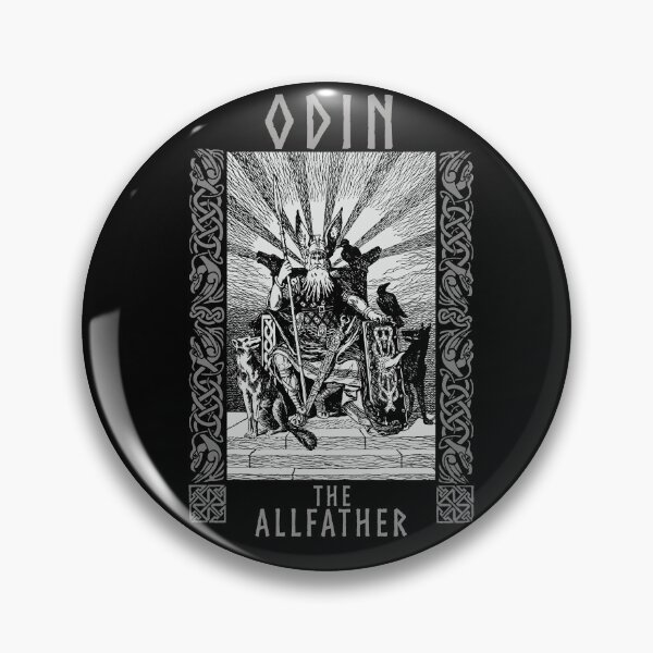 Item preview, Odin, The Allfather, Norse Mythology, Sagas, Viking Design, Norse Gods, Vikings, Viking Gift designed and sold by Proverbial Wisdom Design.