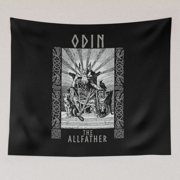 Item preview, Odin, The Allfather, Norse Mythology, Sagas, Viking Design, Norse Gods, Vikings, Viking Gift designed and sold by Proverbial Wisdom Design.
