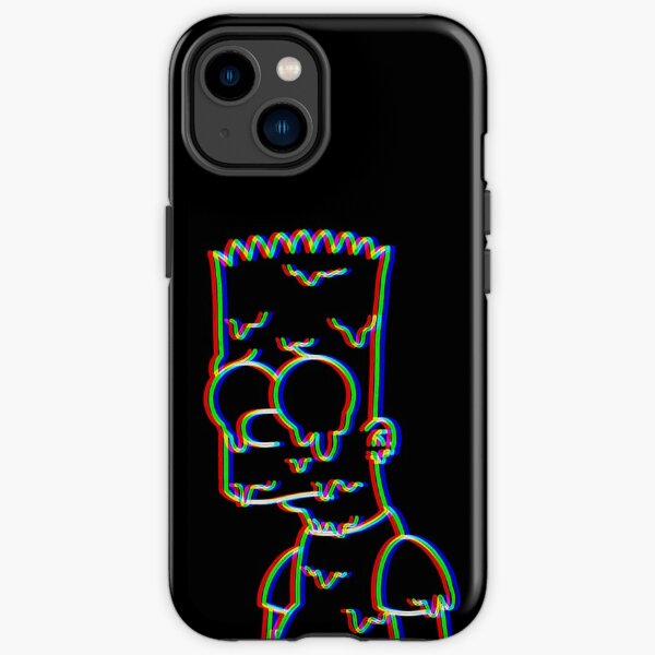 Trippy Bart iPhone Tough Case