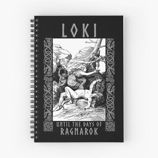 Item preview, Loki, Until the Days of Ragnarok, Norse Mythology, Sagas, Viking Design, Norse Gods, Vikings, Viking Gift designed and sold by Proverbial Wisdom Design.