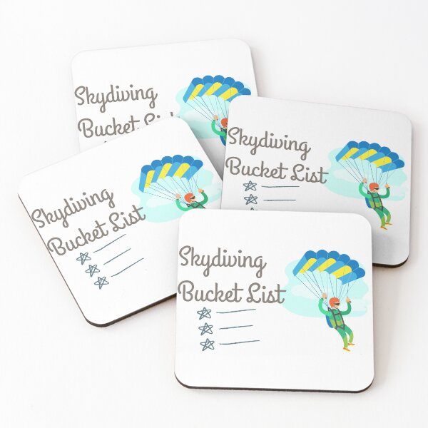 Item preview, Skydiving Bucket List  designed and sold by OneAction.