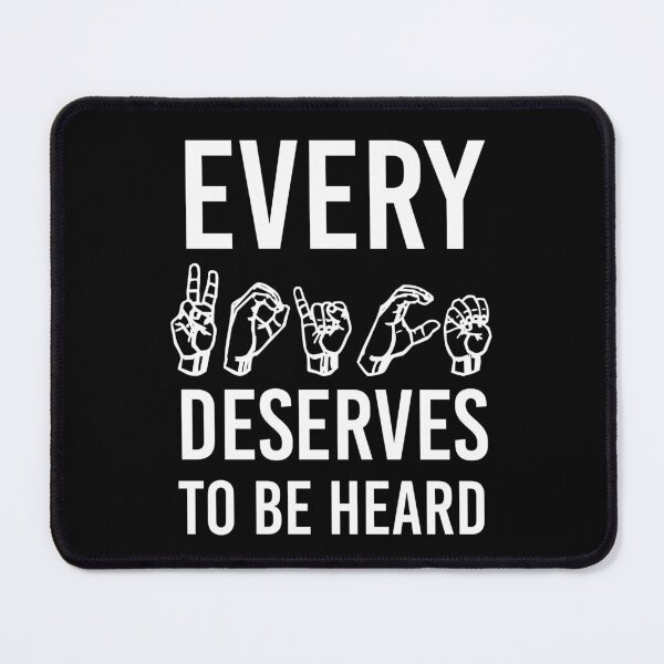 Item preview, Every voice deserves to be heard | Speech Pathology | Speech pathologist | SLP | Future SLP designed and sold by Violet Treasures.