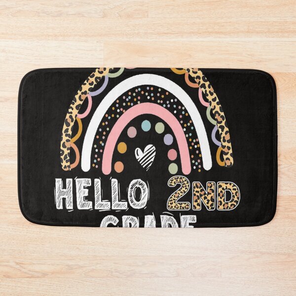 Item preview, Hello 2Nd Grade Leopard Rainbow Back To School Teacher Girls  designed and sold by MoranTyler969.