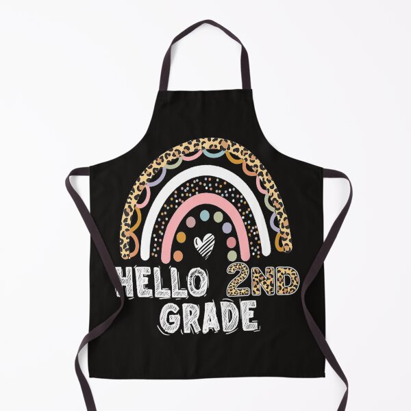 Item preview, Hello 2Nd Grade Leopard Rainbow Back To School Teacher Girls designed and sold by MoranTyler969.