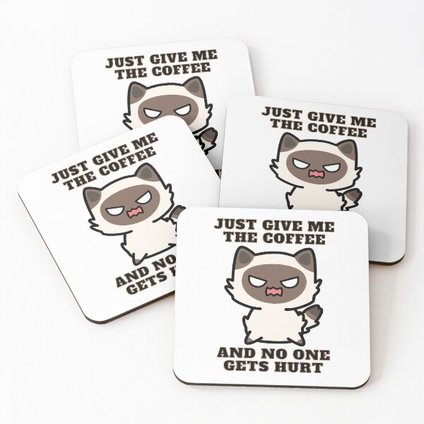 Item preview, Just Give Me The Coffee And No One Gets Hurt 2 (Black) designed and sold by OutofFocusShop.