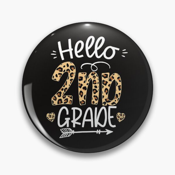 Item preview, Hello 2Nd Grade Leopard Teacher Students Back To School  designed and sold by MoranTyler969.