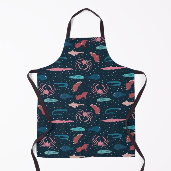 Item preview, Creatures Of Deep Sea Collection Cute Marine Biologists Pattern designed and sold by JokeGysen.