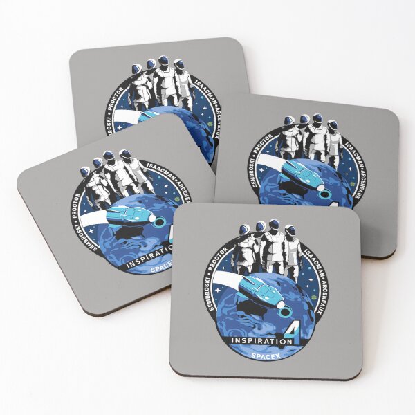 Item preview, SpaceX Inspiration4 insignia designed and sold by trendistudio.