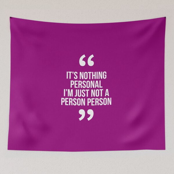 Item preview, Introvert sayings - Funny antisocial quote designed and sold by Theleochick.