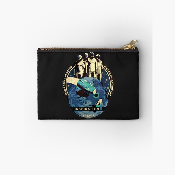 Artikelvorschau, SpaceX Inspiration4 Abzeichen - Vintage-Look entworfen und verkauft von trendistudio.