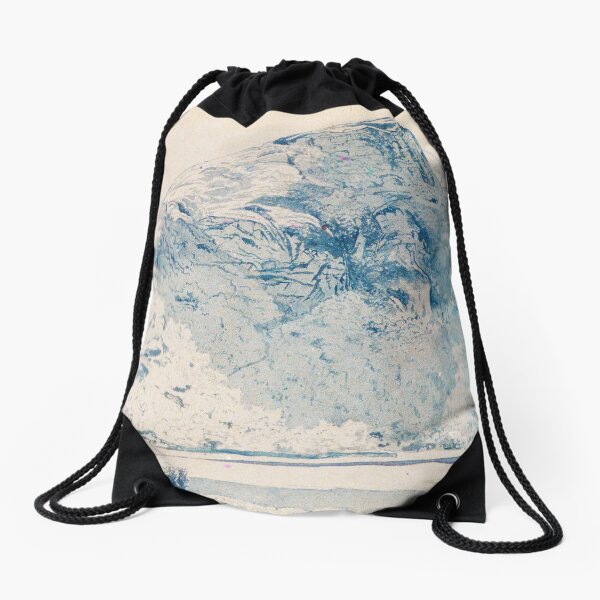 Mountain Landscape - Alexander H. Wyant Drawstring Bag