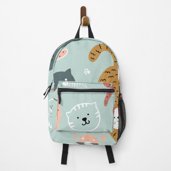 Item preview, Cat At Ease Seamless Pattern designed and sold by Dream Bloom Gallery.