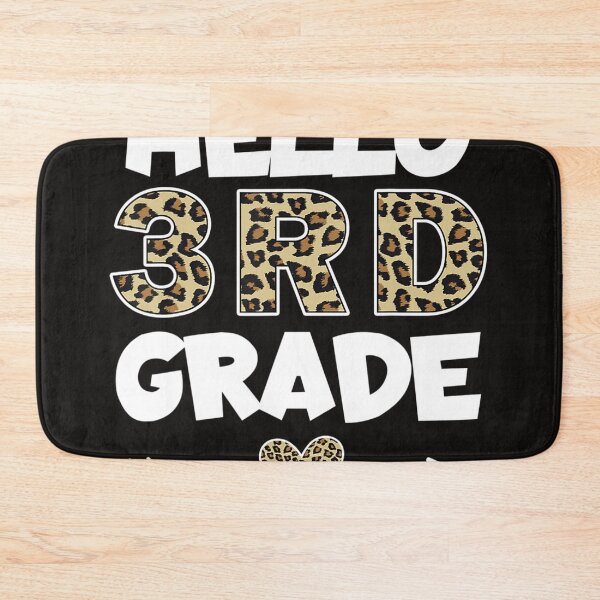 Item preview, Hello 3Rd Grade Leopard Print Third Grade Teacher Kids Gift  designed and sold by MoranTyler969.