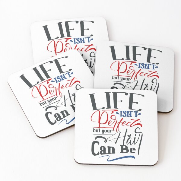 Item preview, Life Isn't Perfect But Your Hair can be designed and sold by FOX1999-Design.