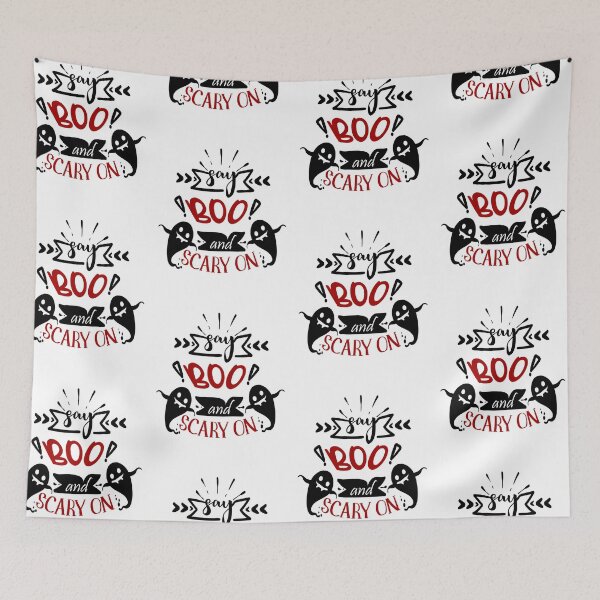Item preview, Say Boo and Scary on designed and sold by FOX1999-Design.