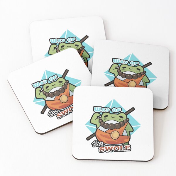 Item preview, Monk Frog Way of the Swole designed and sold by Monstralgam.