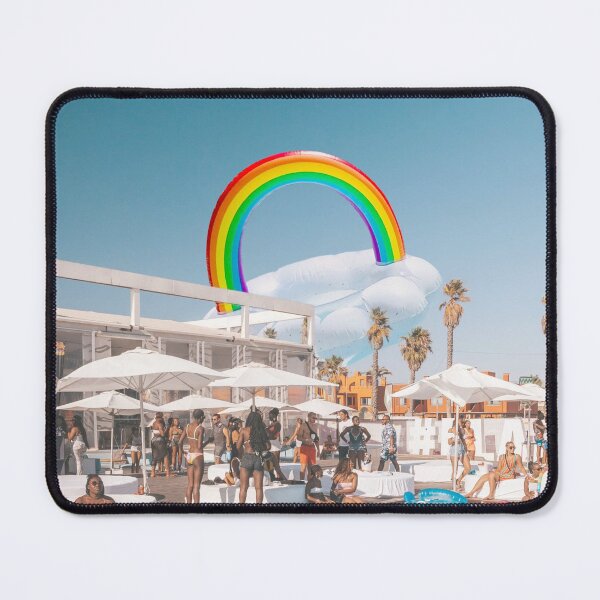 Item preview, Playing rainbow cloud in pool party designed and sold by ESCAPZ.