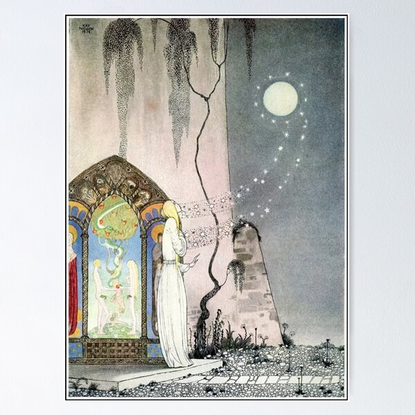 Item preview, Classic illustration: Kay Rasmus Nielsen - East of the Sun, West of the Moon designed and sold by ZvekiVintage.