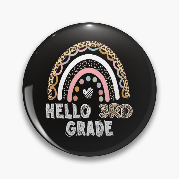 Item preview, Hello 3Rd Grade Leopard Rainbow Back To School Teacher Girls  designed and sold by MoranTyler969.