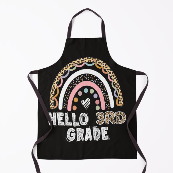 Item preview, Hello 3Rd Grade Leopard Rainbow Back To School Teacher Girls designed and sold by MoranTyler969.