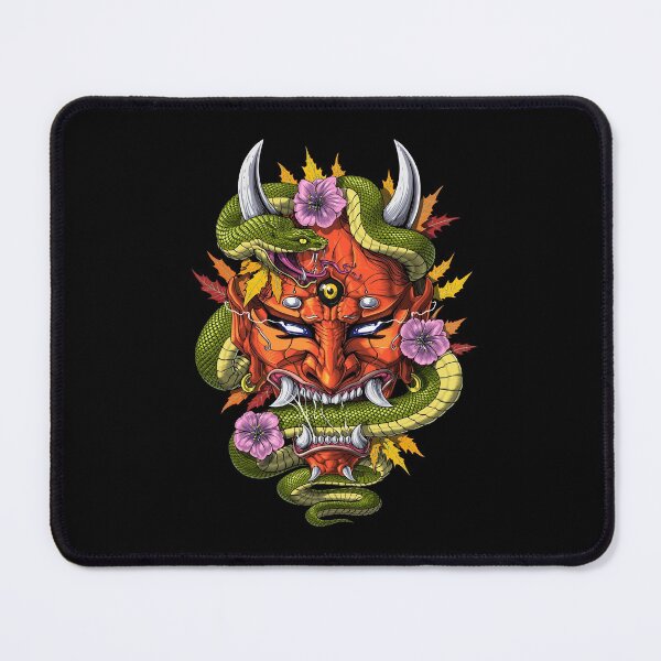 Item preview, Japanese Demon Oni Mask designed and sold by underheaven.